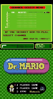 PlayChoice-10: Dr. Mario screen shot title